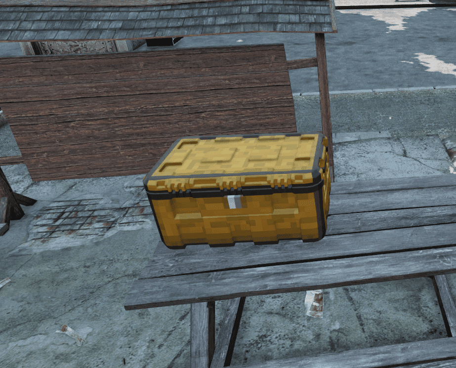 Custom Storage Crate Active Variant
